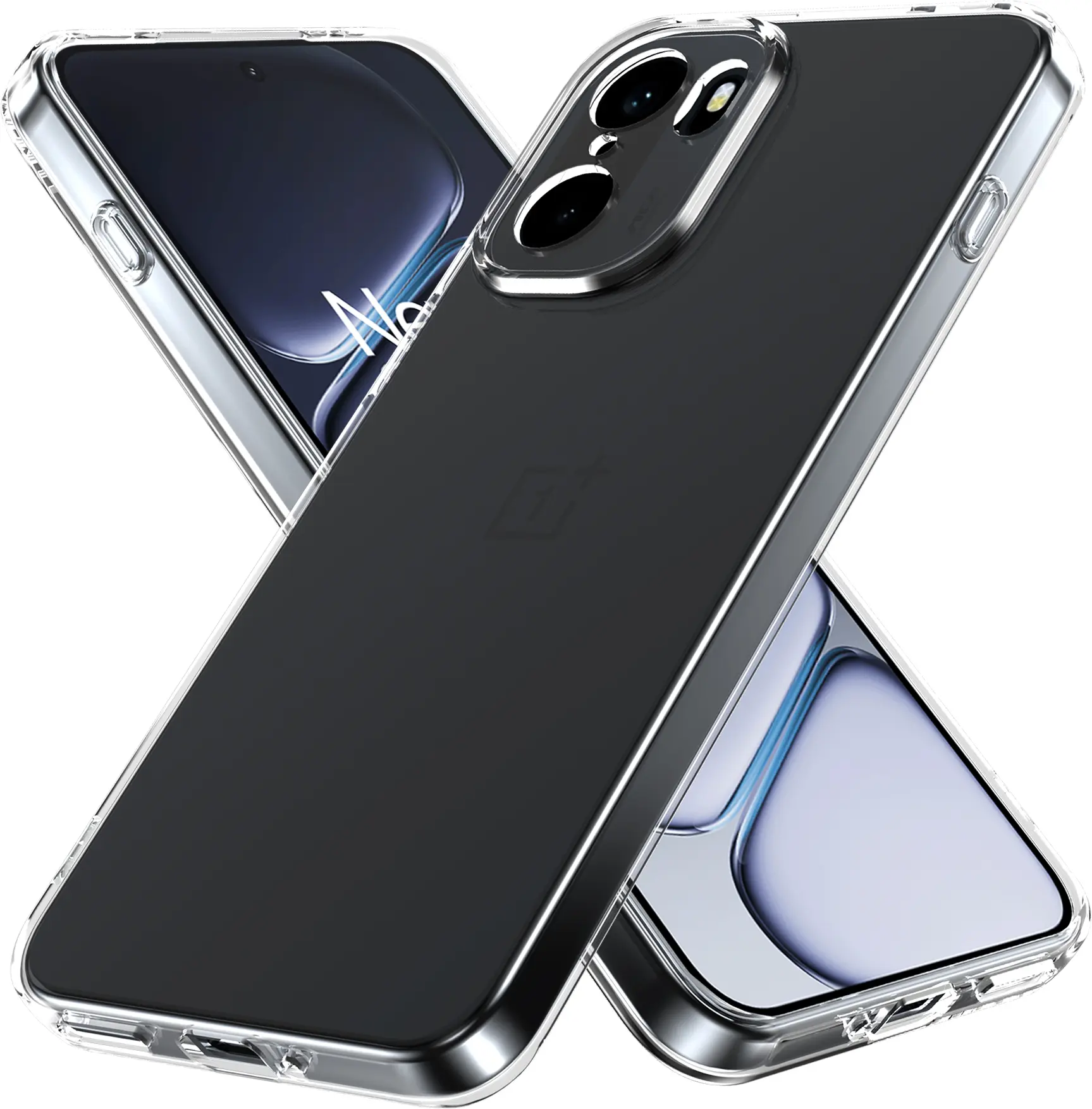 OnePlus 15R Hoesje Dun TPU Back Cover Transparant afbeelding 4