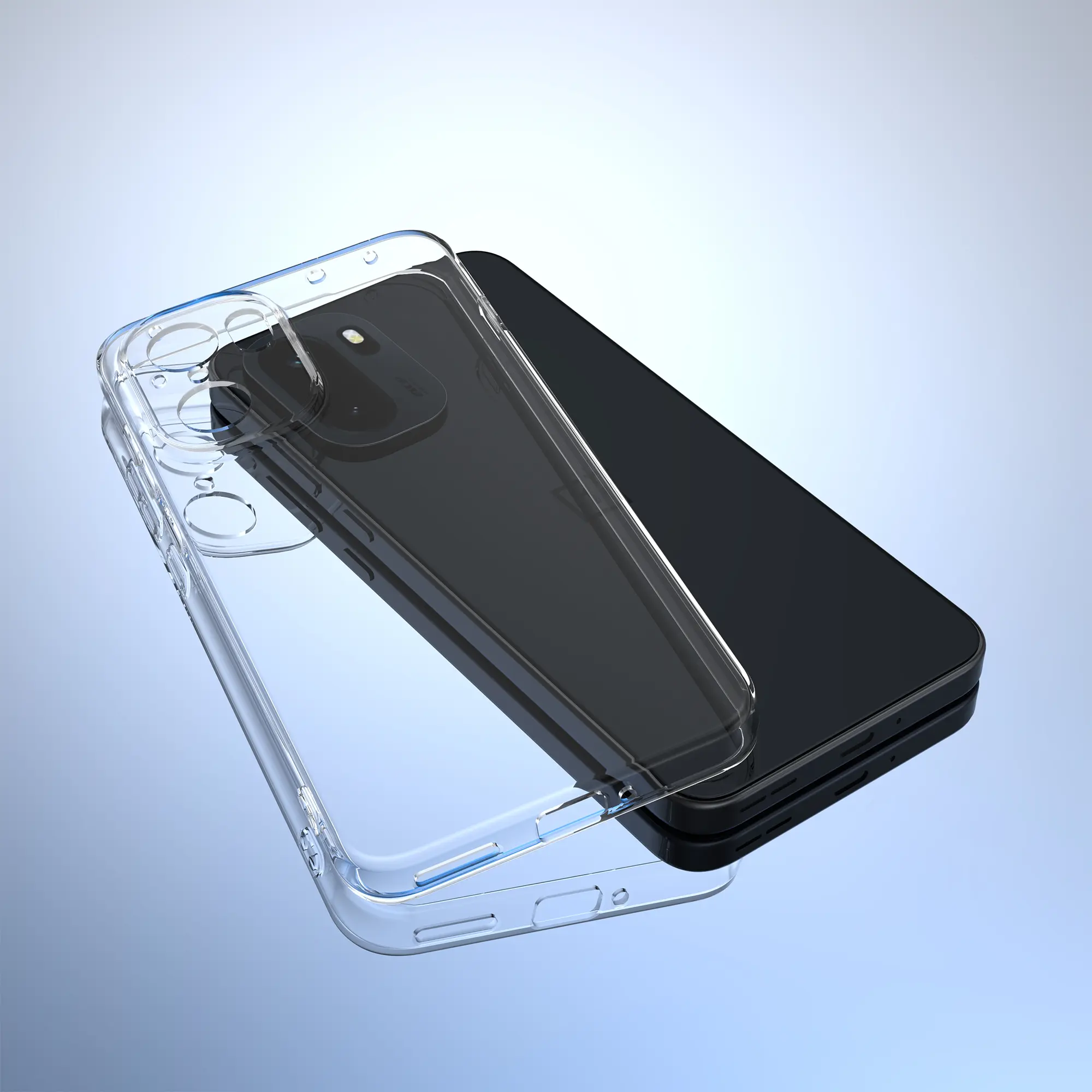 OnePlus 15R Hoesje Dun TPU Back Cover Transparant afbeelding 5