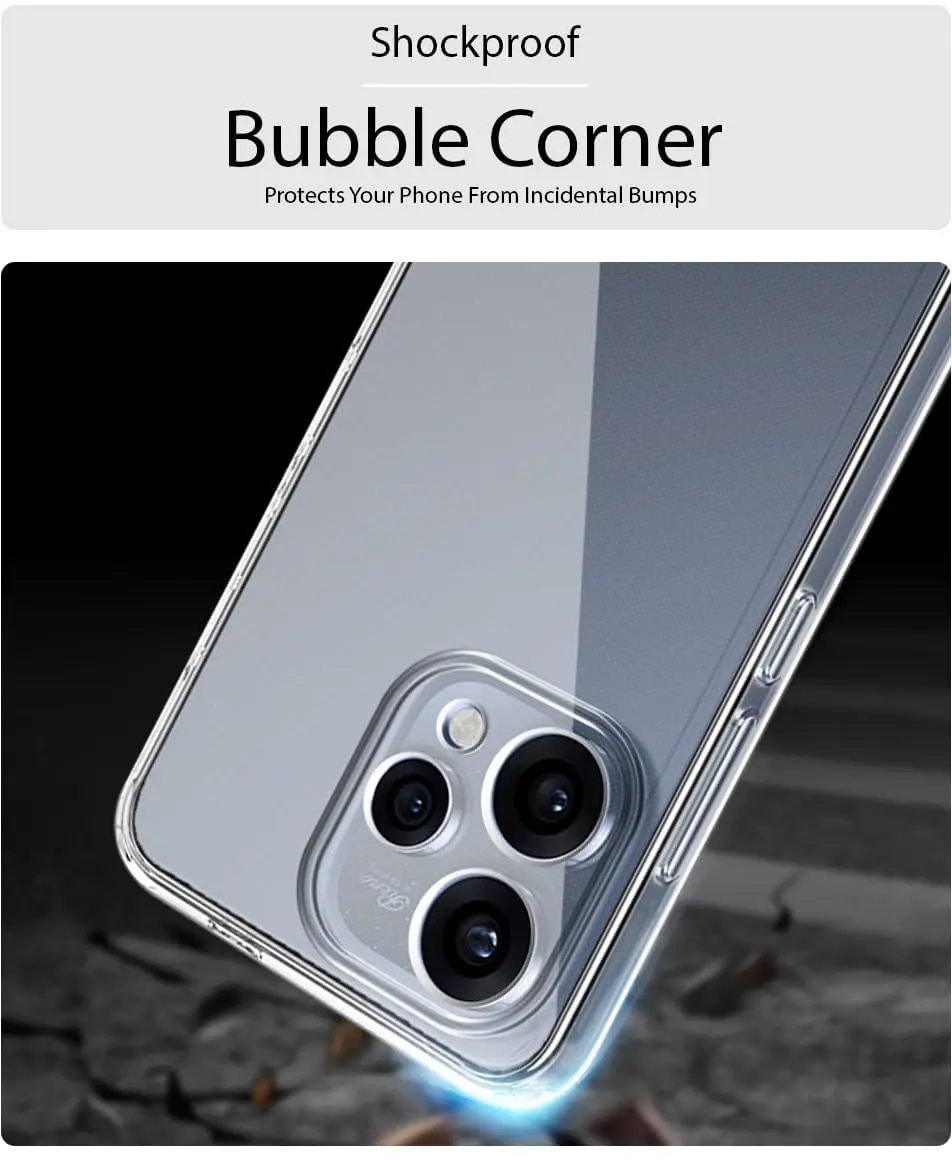 Oppo Reno 15F Hoesje Dun TPU Back Cover Transparant afbeelding 3