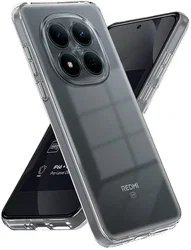 Xiaomi Redmi Note 15 4G Hoesje Dun TPU Back Cover Transparant afbeelding