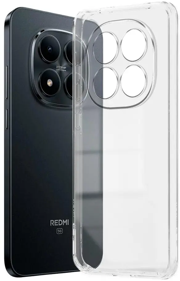 Xiaomi Redmi Note 15 4G Hoesje Dun TPU Back Cover Transparant afbeelding 4