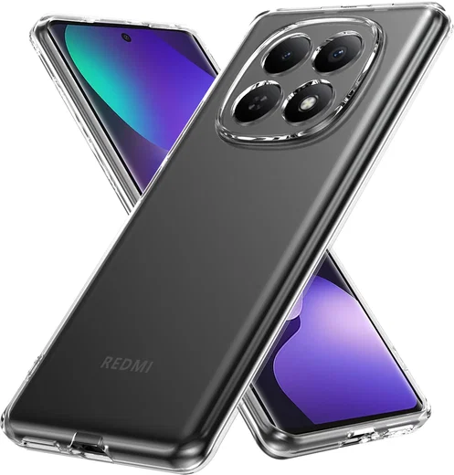 Xiaomi Redmi Note 15 5G Hoesje Dun TPU Back Cover Transparant afbeelding 1