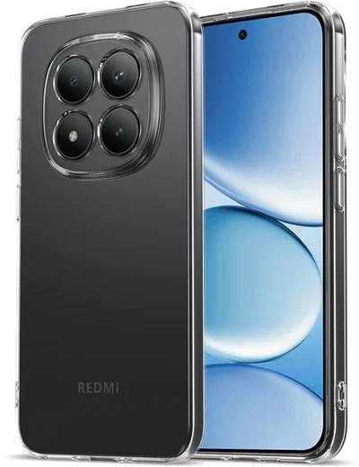 Xiaomi Redmi Note 15 Pro 5G Hoesje Dun TPU Back Cover Transparant afbeelding 2