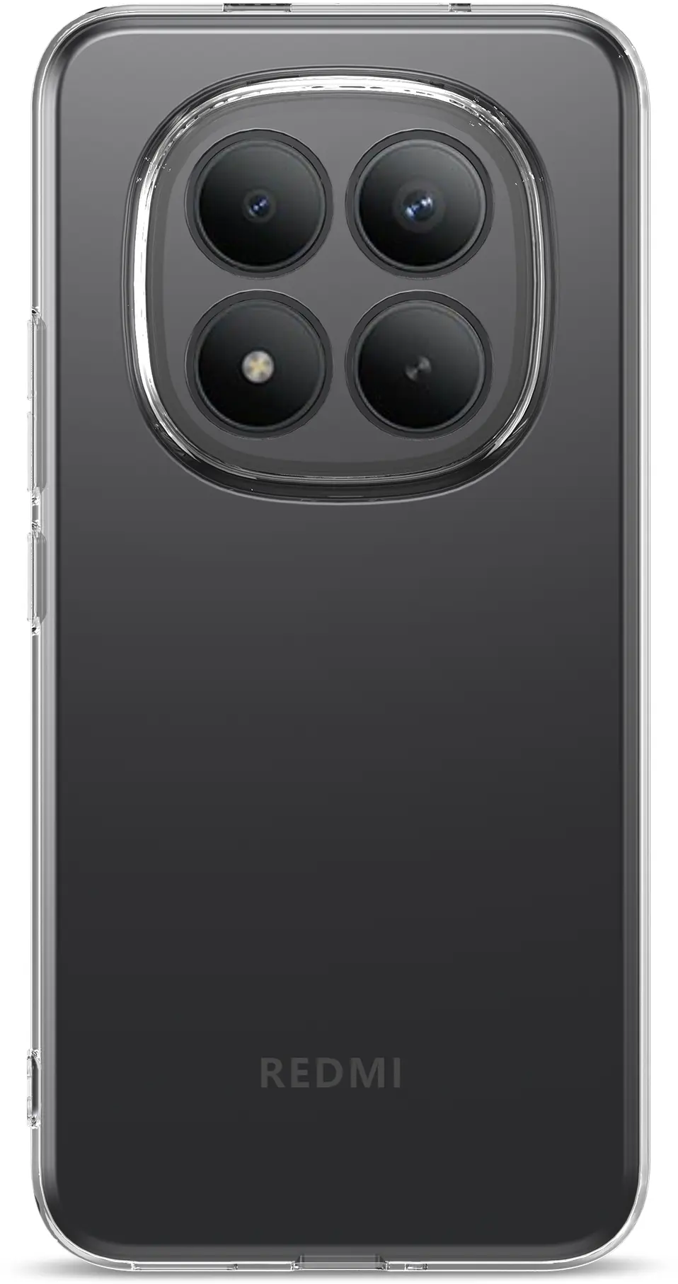 Xiaomi Redmi Note 15 Pro Plus Hoesje Dun TPU Back Cover Transparant afbeelding 5