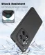 Xiaomi Redmi Note 15 Pro 4G Hoesje Dun TPU Back Cover Matte Zwart afbeelding 4