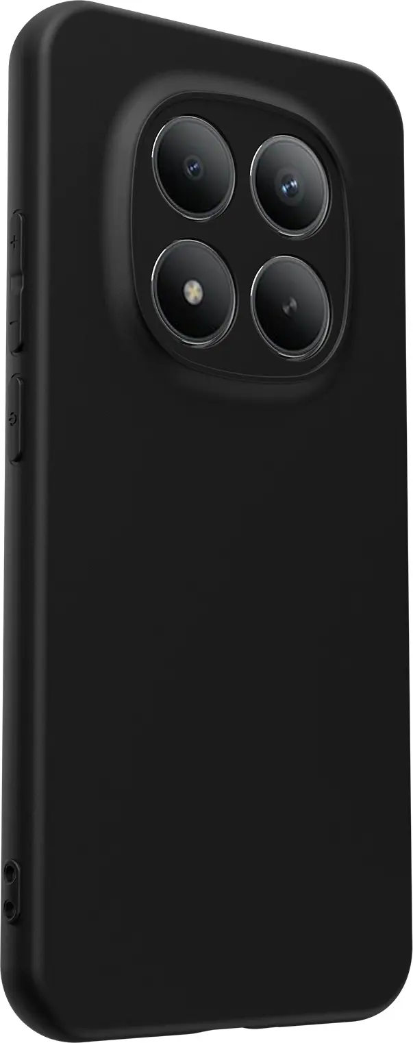 Xiaomi Redmi Note 15 Pro 5G Hoesje Dun TPU Back Cover Matte Zwart afbeelding 4
