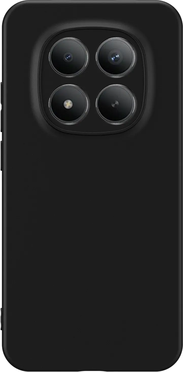 Xiaomi Redmi Note 15 Pro 5G Hoesje Dun TPU Back Cover Matte Zwart afbeelding 5