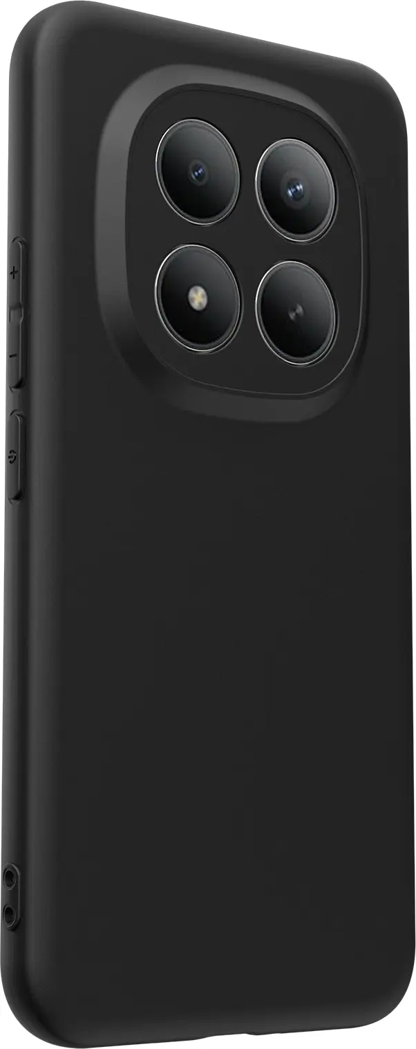 Xiaomi Redmi Note 15 Pro Plus Hoesje Dun TPU Back Cover Matte Zwart afbeelding 4