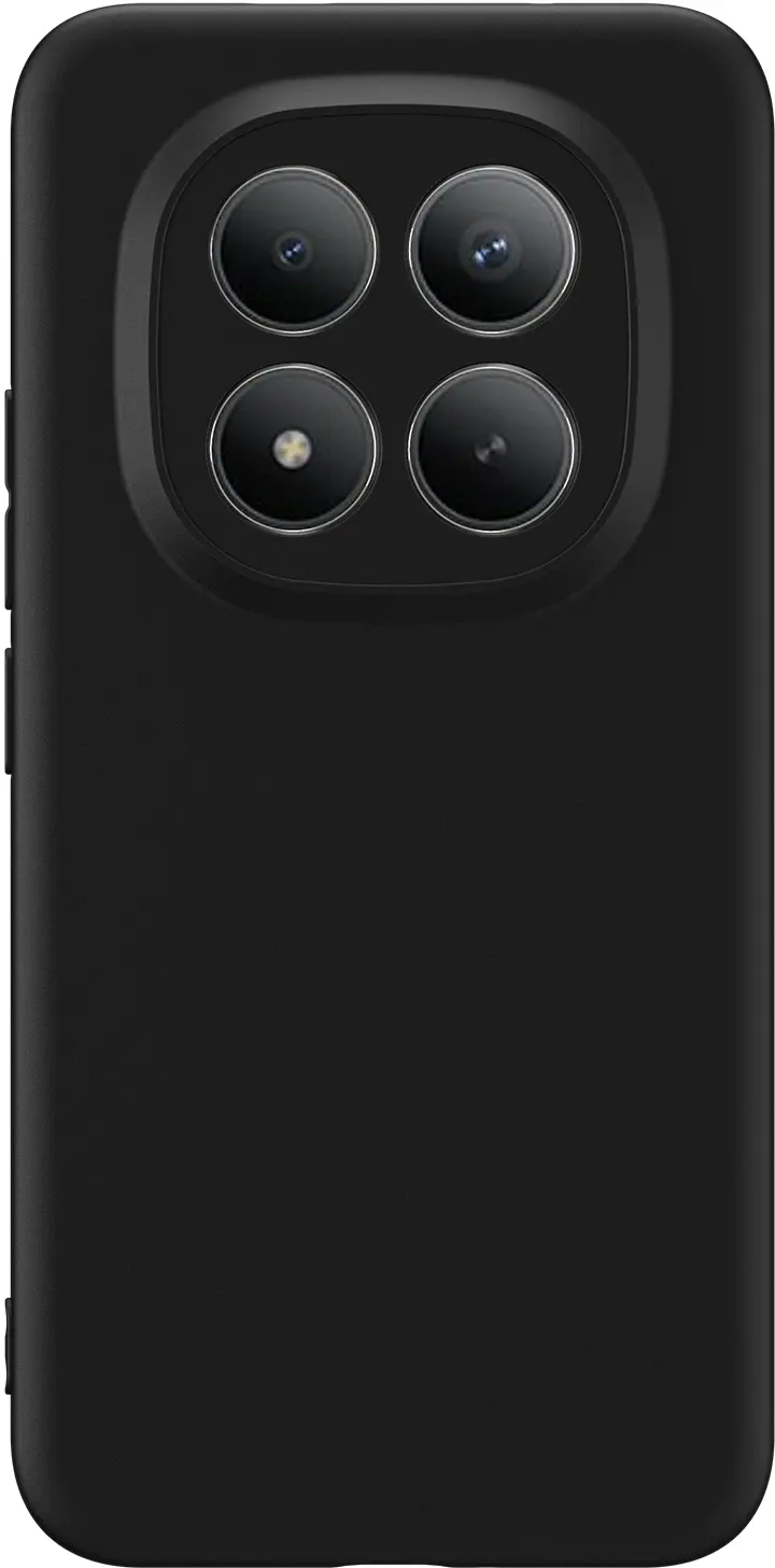 Xiaomi Redmi Note 15 Pro Plus Hoesje Dun TPU Back Cover Matte Zwart afbeelding 5