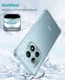 Xiaomi Redmi Note 15 4G Hoesje Schokbestendig en Dun TPU Back Cover Transparant afbeelding 2