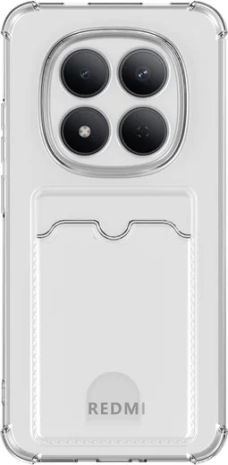 Xiaomi Redmi Note 15 Pro 5G Hoesje Dun TPU Pasjeshouder Back Cover Transparant afbeelding 5