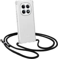 Xiaomi Redmi Note 15 4g Hoesje met Koord Schokbestendig TPU Transparant afbeelding