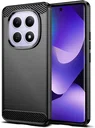 Xiaomi Redmi Note 15 4G Hoesje Geborsteld TPU Flexibele Back Cover Zwart