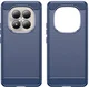 Xiaomi Redmi Note 15 4G Hoesje Geborsteld TPU Flexibele Back Cover Blauw afbeelding 2