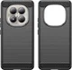 Xiaomi Redmi Note 15 Pro 4G Hoesje Geborsteld TPU Flexibele Back Cover Zwart afbeelding 2
