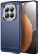 Xiaomi Redmi Note 15 Pro 4G Hoesje Geborsteld TPU Flexibele Back Cover Blauw afbeelding 1