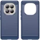 Xiaomi Redmi Note 15 Pro 4G Hoesje Geborsteld TPU Flexibele Back Cover Blauw afbeelding 2