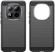 Xiaomi Redmi Note 15 Pro 5G Hoesje Geborsteld TPU Flexibele Back Cover Zwart afbeelding 2