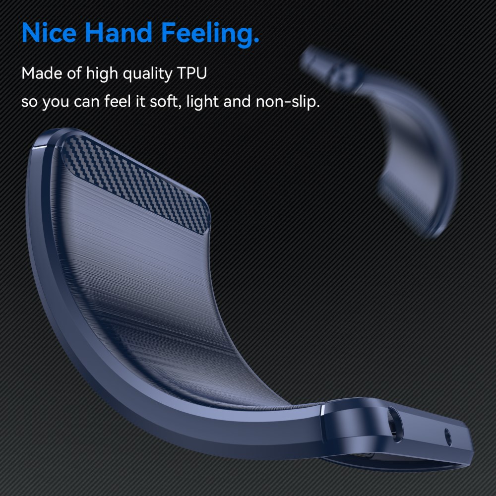 Xiaomi Redmi Note 15 Pro 5G Hoesje Geborsteld TPU Flexibele Back Cover Blauw afbeelding 5