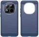 Xiaomi Redmi Note 15 Pro 5G Hoesje Geborsteld TPU Flexibele Back Cover Blauw afbeelding 2