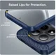 Xiaomi Redmi Note 15 Pro 5G Hoesje Geborsteld TPU Flexibele Back Cover Blauw afbeelding 7