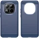 Xiaomi Redmi Note 15 Pro Plus Hoesje Geborsteld TPU Flexibele Back Cover Blauw afbeelding 2