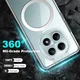 Xiaomi Redmi Note 15 5G Hoesje Hard Back Cover met MagSafe Transparant afbeelding 6