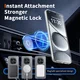 Xiaomi  Redmi Note 15 Pro 4G Hoesje Hard Back Cover met MagSafe Transparant afbeelding 3