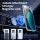 Xiaomi  Redmi Note 15 Pro Plus Hoesje Hard Back Cover met MagSafe Transparant afbeelding 2