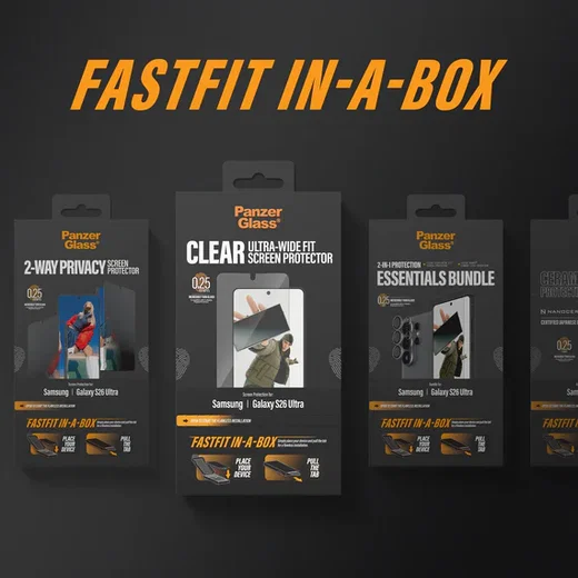 PanzerGlass Ceramic Ultra-Wide Samsung S26 Ultra Screen Protector Installatiebox afbeelding 9