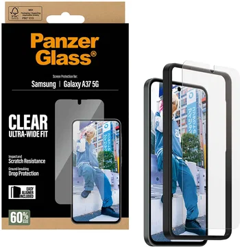 PanzerGlass FastFit Ultra-Wide Samsung A37 Screen Protector Tempered Glass