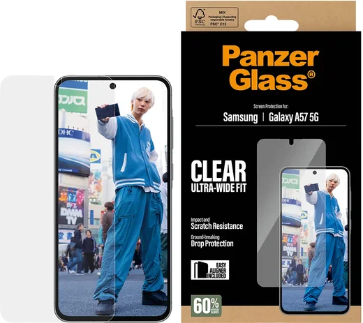 PanzerGlass Ultra-Wide Samsung Galaxy A57 Screen Protector Tempered Glass afbeelding 7