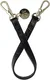 AVY Armband / Polsband Telefoonkoord (30CM) Leather Croco Zwart afbeelding 3