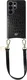 AVY Armband / Polsband Telefoonkoord (30CM) Leather Croco Zwart afbeelding 4