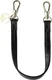 AVY Armband / Polsband Telefoonkoord (30CM) Leather Croco Zwart