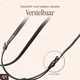 AVY Verstelbaar Crossbody Telefoonkoord (130CM) Leather Croco Zwart afbeelding 6