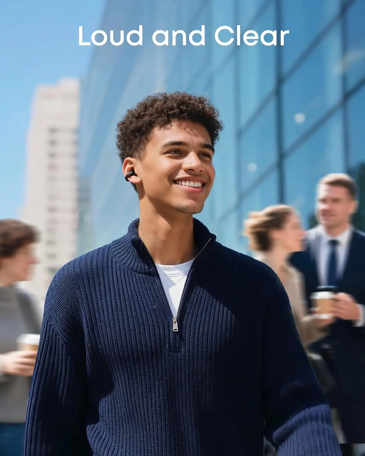 Anker Soundcore C50i Clip On Draadloze Open-Ear Oordopjes Zwart afbeelding 6
