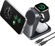 Anker MagGo 3-in-1 25W Draadloze Magsafe Oplader Smartphone/Apple Watch/AirPods afbeelding 2