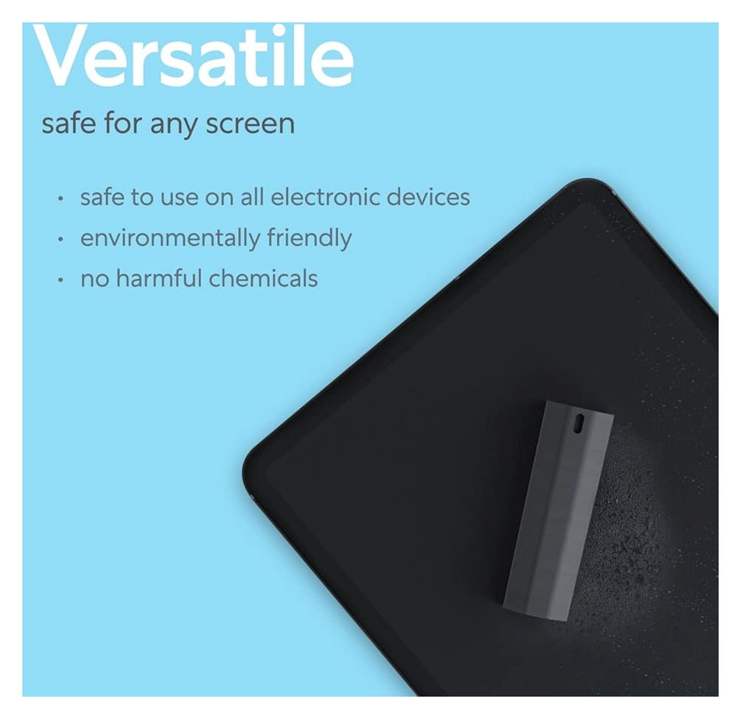 Paperlike Cleaning Kit All-in-One Microfiber Cleaning Spray voor Displays Grijs afbeelding 4