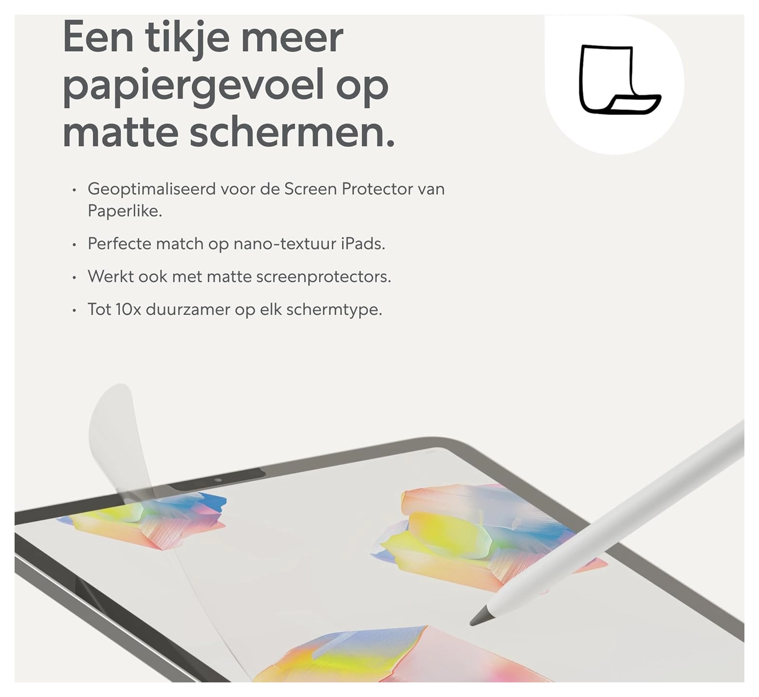 Paperlike Pencil Tips voor Apple Pencils en Logitech Crayon (4-Pack) afbeelding 3