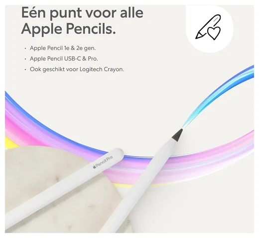 Paperlike Pencil Tips voor Apple Pencils en Logitech Crayon (4-Pack) afbeelding 5