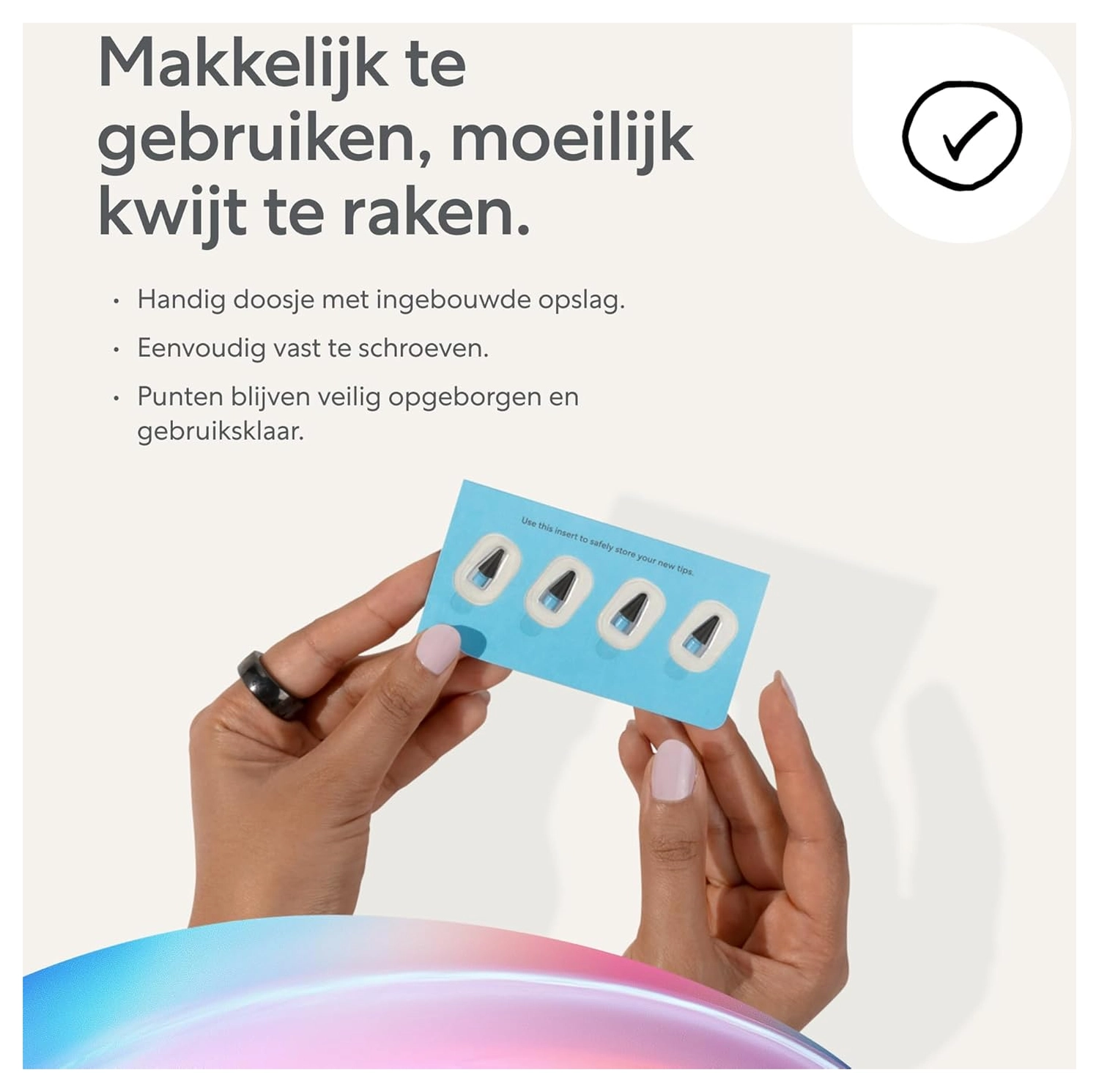 Paperlike Pencil Tips voor Apple Pencils en Logitech Crayon (4-Pack) afbeelding 7
