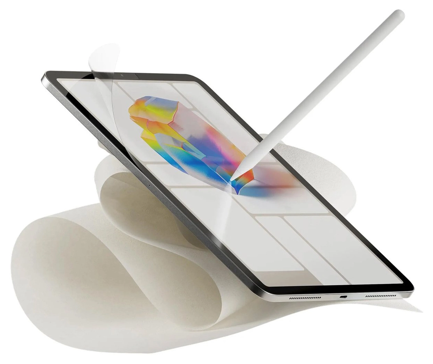 Paperlike Screen Protector 3 iPad 10.2 (2019-2021) Display Folie (2-Pack) afbeelding 5