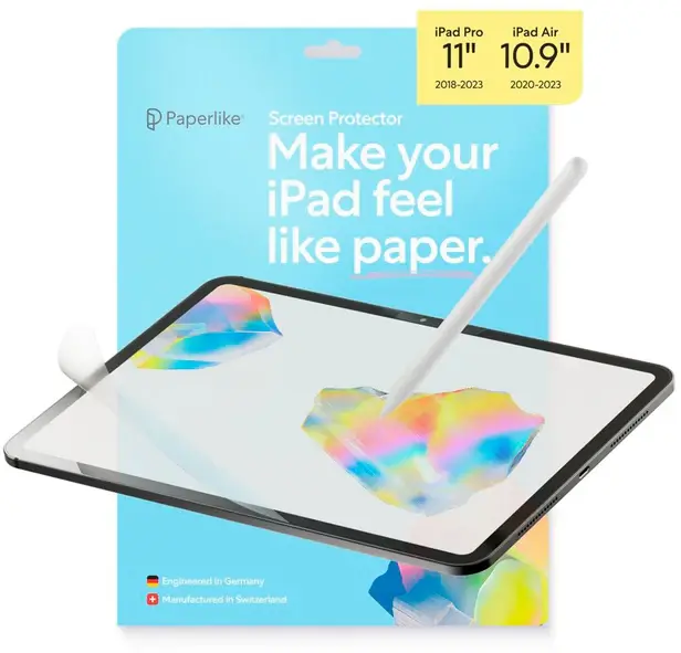 Paperlike Screen Protector 3 iPad Air 10.9 / Pro 11 Display Folie (2-Pack) afbeelding 1