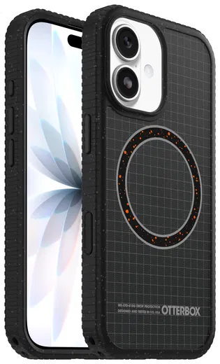 OtterBox Sole Series MagSafe Apple iPhone 17 Hoesje met Draaglus Zwart afbeelding 1