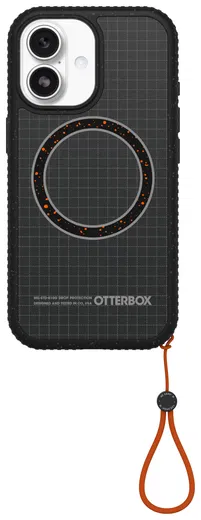 OtterBox Sole Series MagSafe Apple iPhone 17 Hoesje met Draaglus Zwart afbeelding 5
