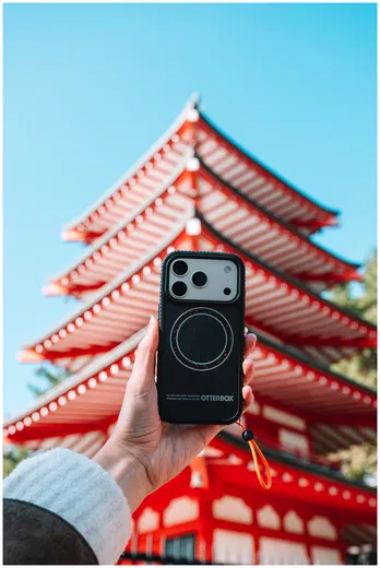 OtterBox Sole Series MagSafe Apple iPhone 17 Hoesje met Draaglus Zwart afbeelding 3