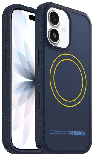OtterBox Sole Series MagSafe Apple iPhone 17 Hoesje met Draaglus Blauw afbeelding 1