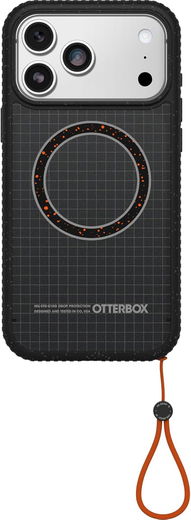 OtterBox Sole Series MagSafe Apple iPhone 17 Pro Max Hoesje met Draaglus Zwart afbeelding 2