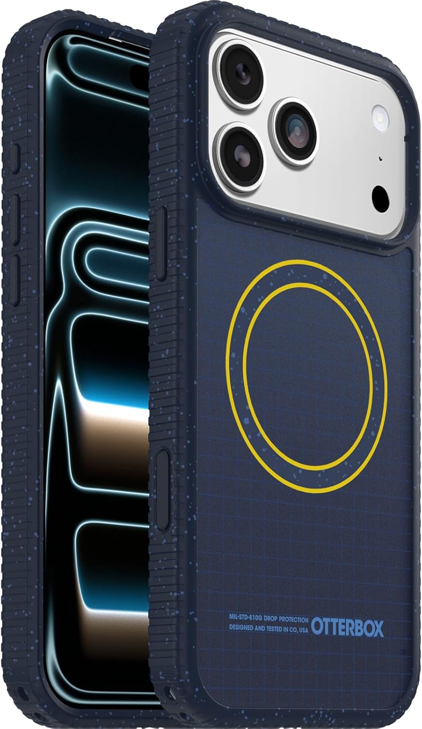 OtterBox Sole Series MagSafe Apple iPhone 17 Pro Max Hoesje met Draaglus Blauw afbeelding 1